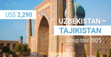 Uzbekistan-Tajikistan Group Tours 2025